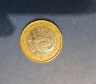Chyboražba 1eurovej mince espana 2011