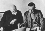 Karel Čapek a Tomášom G. Masarykom